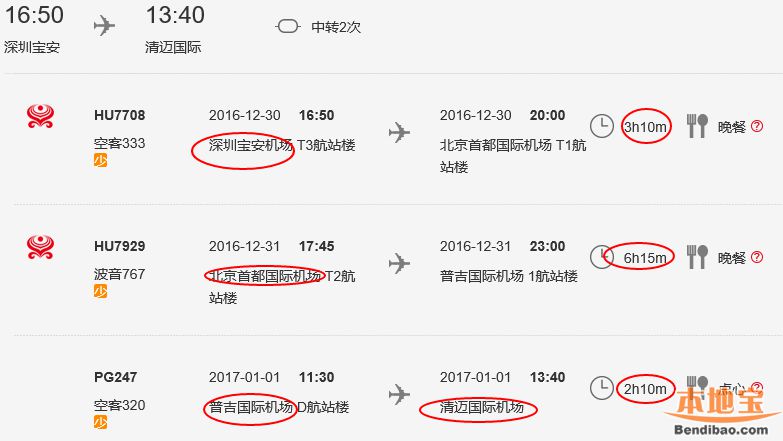 深圳直飞泰国清迈航线即将开通 再也不用中转11小时了