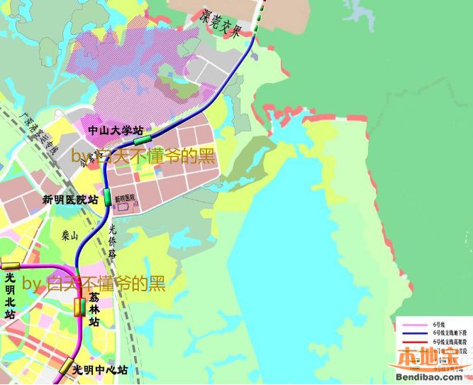 深圳地铁6号线支线纳入四期规划 拟2017年初