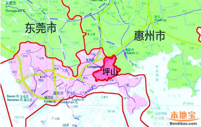 坪山与惠州大亚湾加快交通一体化发展- 深圳本地宝图片
