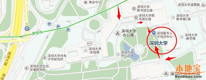 深圳大学停车指南(停车场地址+收费+图解)