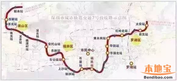 深圳地铁7号线年底运营 华强北又被推上风口浪尖