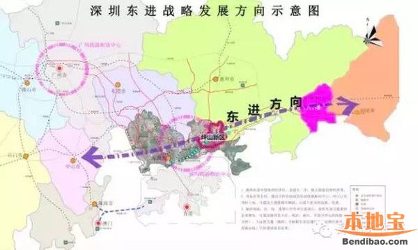 深圳有4条地铁服务东进战略