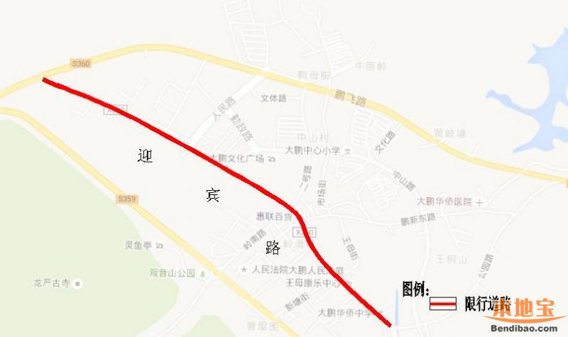 深圳限行外地车路段