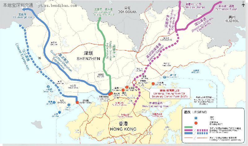 深圳东部过境高速2018年通车 或将免费通行