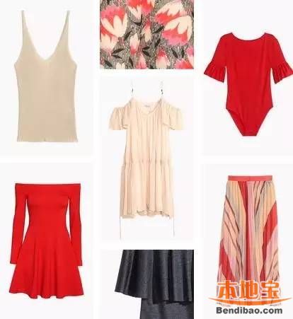 HM宝石红款新品 令人怦然心动的新季流行色