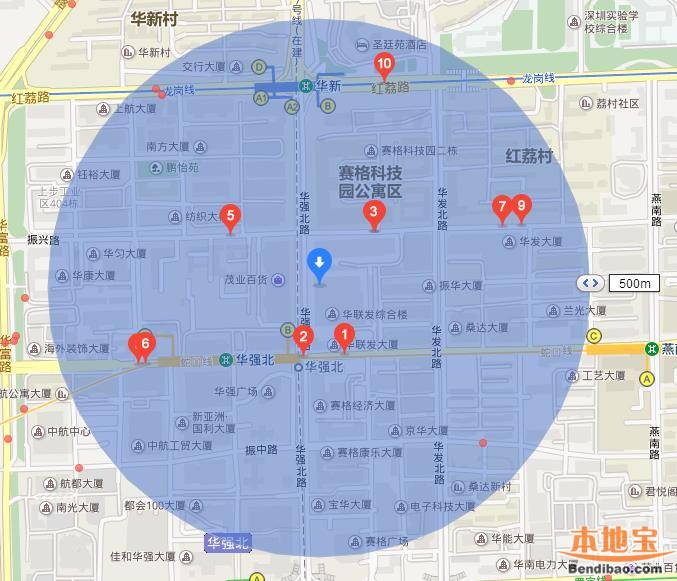 深圳曼哈商业广场在哪里