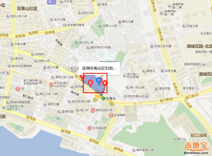 深圳南山区妇幼保健院在哪里？地铁经过吗？