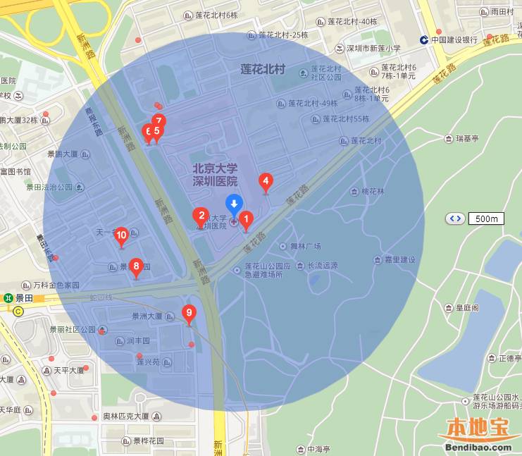 北京大学深圳医院怎么去   地铁经过