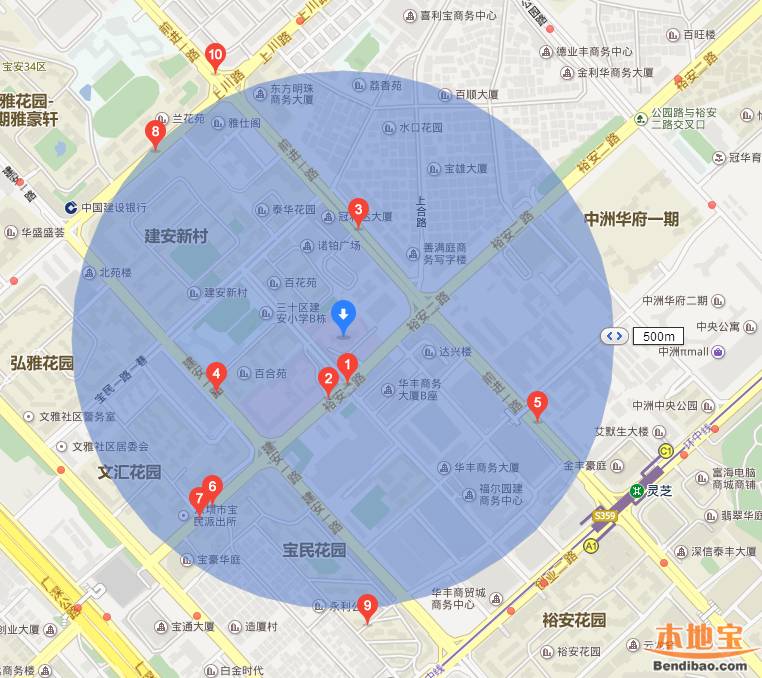 深圳宝安区中医院坐什么地铁去  什么公交可以到达