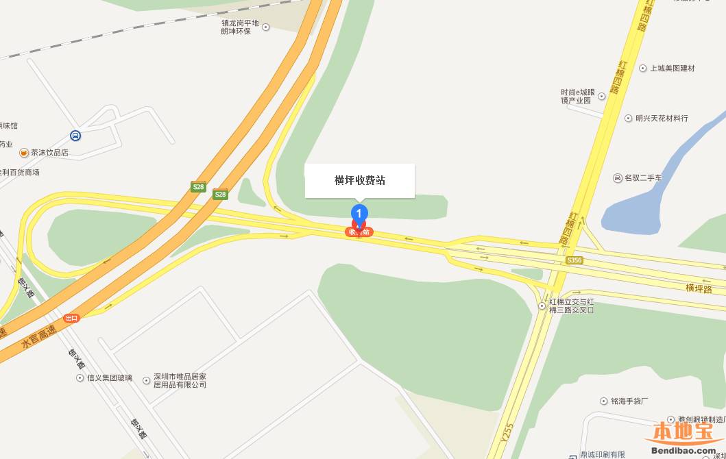 深圳水官高速有哪些收费站(地址+线路图)
