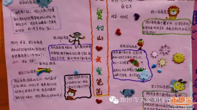 父亲节手抄报图片大全(100张)