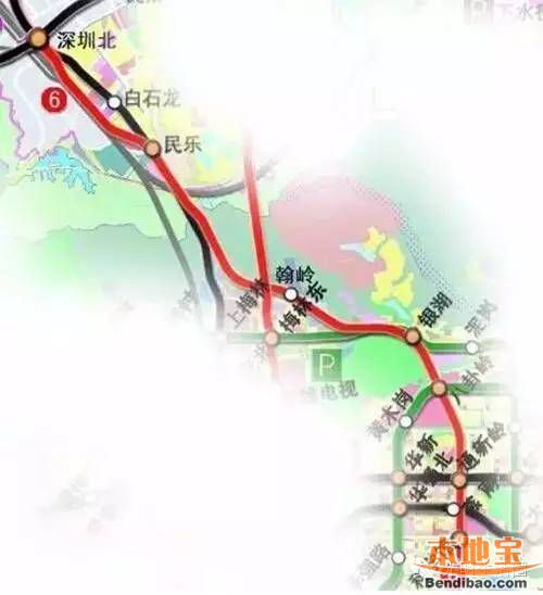 深圳地铁6号线科学馆开建 计划2020年5月通车