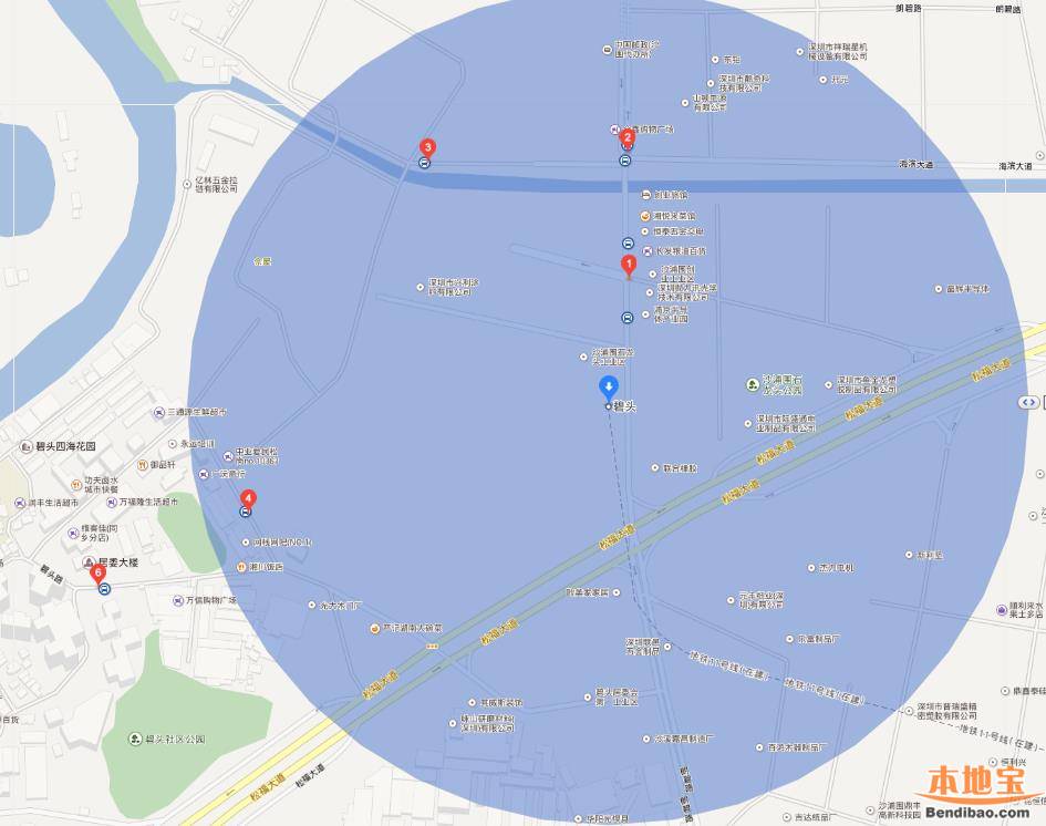 深圳地铁11号线碧头站在哪里（地址+公交+出入口）