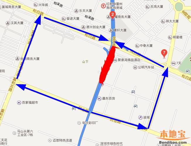 深圳地铁6号线公明广场站限行 限行至2016年