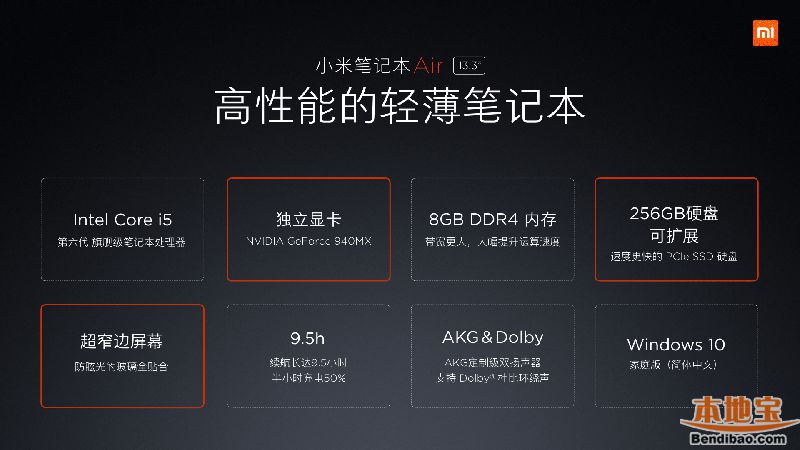 小米笔记本Air售价3499起!带独立显卡的轻薄本