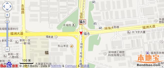 深圳地铁11号线福永站在哪里（地图+线路图）