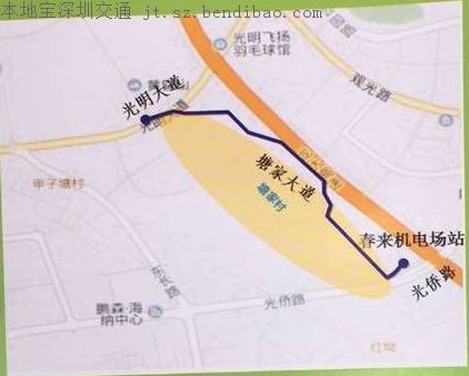 光明新区微巴线路一览(走向+站点+运营信息)