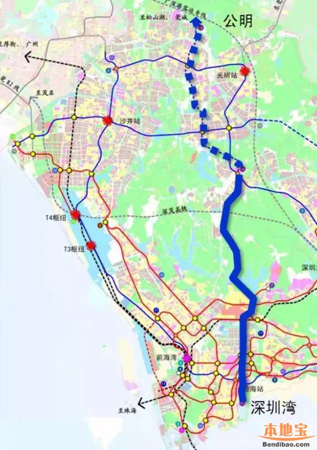 深圳地铁13号线或今年开工 未来将衔接东莞