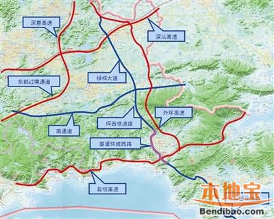 深圳坪西公路坪葵段扩建工程完工 主线已开放通行