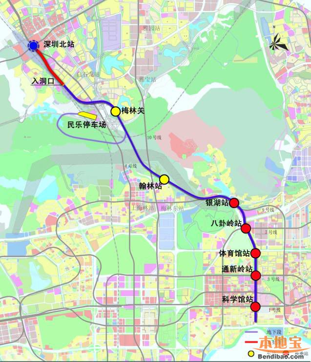 2017年深圳在建地铁6、8号线最新进展