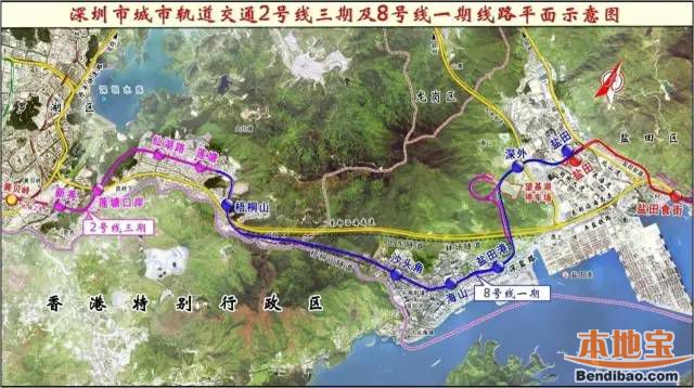 2017年深圳在建地铁6、8号线最新进展