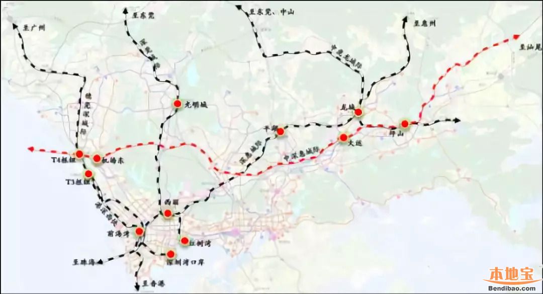 深圳地铁33号线正申请立项 龙岗到机场或新增