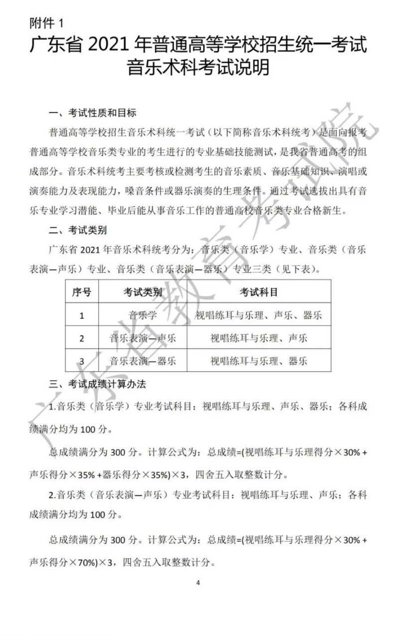 广东省2021年高考音乐术科考试说明 模拟系统操作手册