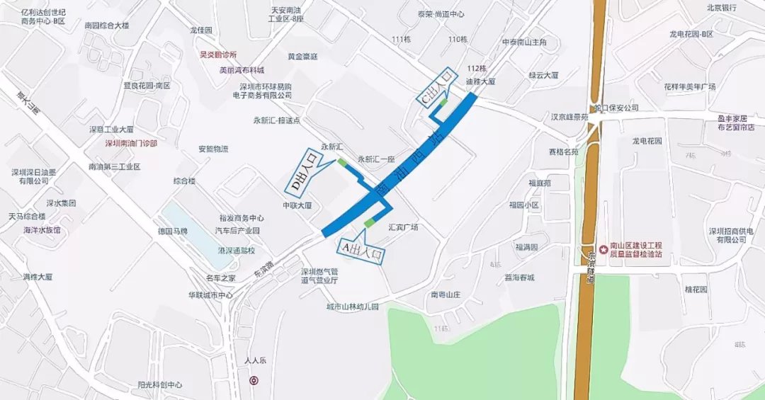 深圳地铁9号线二期全部站点出入口信息汇总