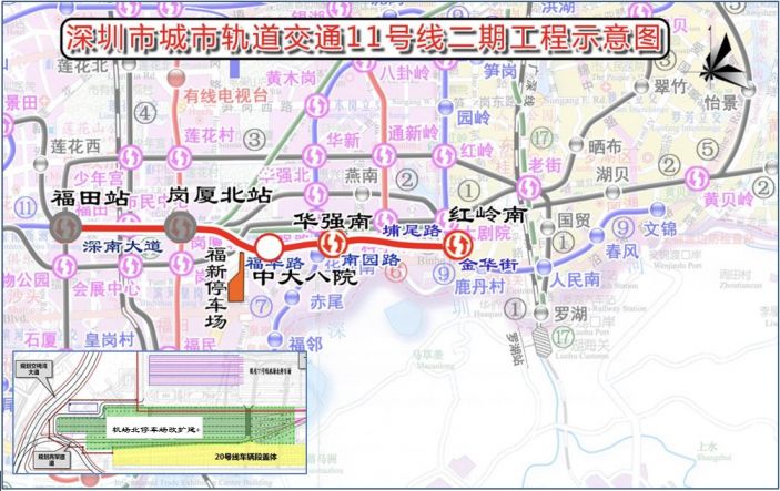 2020深圳地铁四期工程修编线路详细站点公布