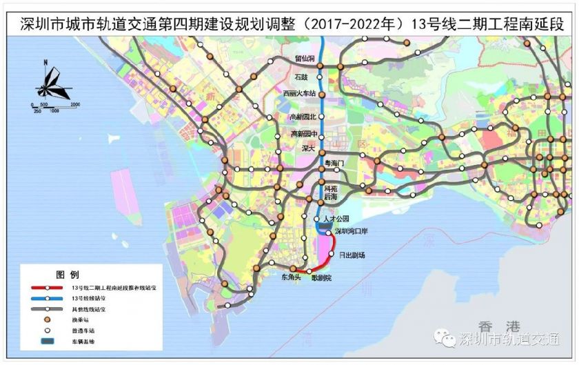 深圳在建地铁线路规划详情线路走向通车时间