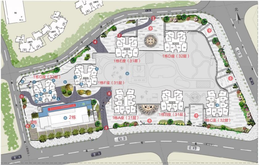 深圳丰盛懿园安居房户型图