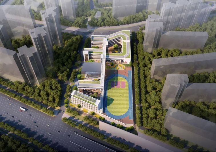 龙华区新建公办学校龙翔小学(选址 办学规模 学位数 效果图)