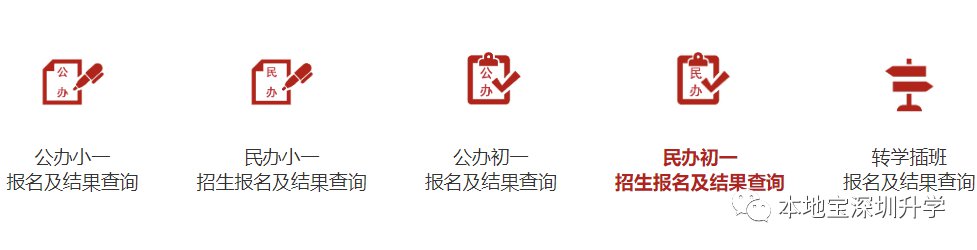 2023年深圳各区学位申请小一初一报名网址汇总（公民办 插班）