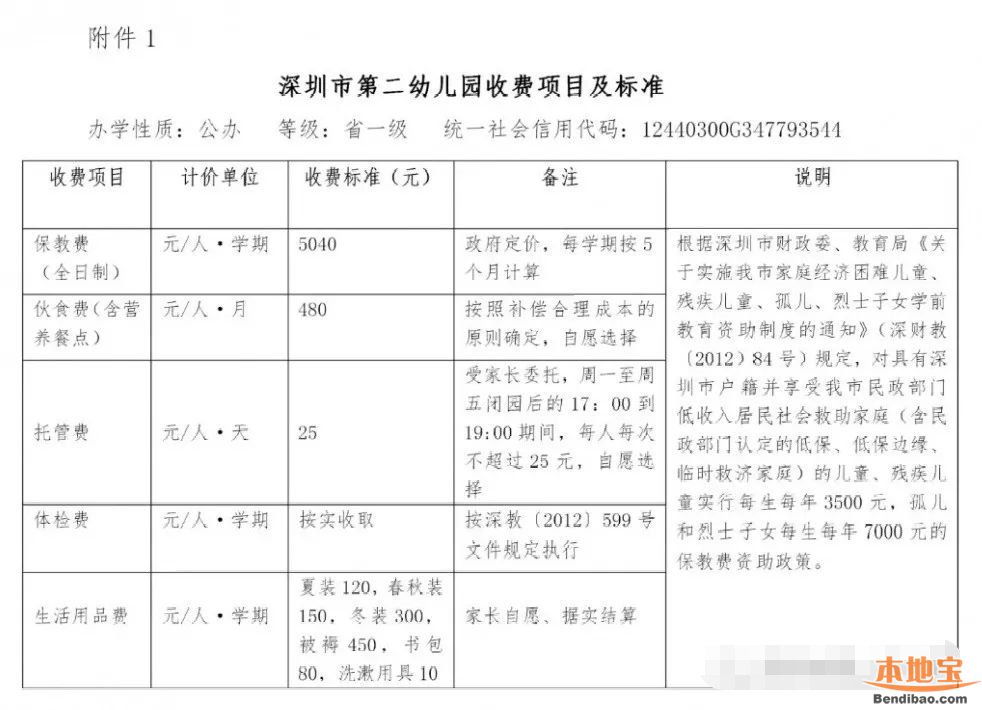 深圳市第二幼儿园2021年秋季学期招生简章