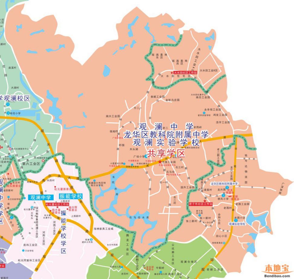 深圳市龙华区2022年秋季新开办公办学校招生范围公示