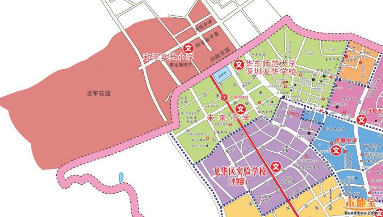 深圳市龙华区2022年秋季新开办公办学校招生范围公示