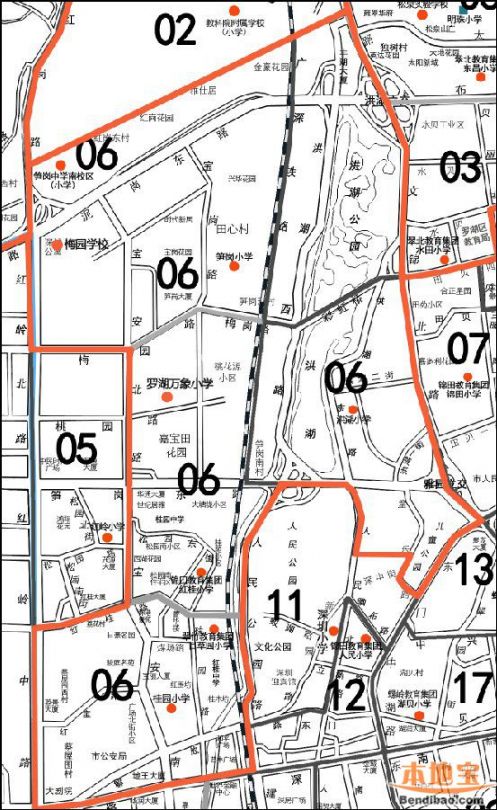 罗湖区洪湖小学学区划分有调整 2022年起不再单校划片