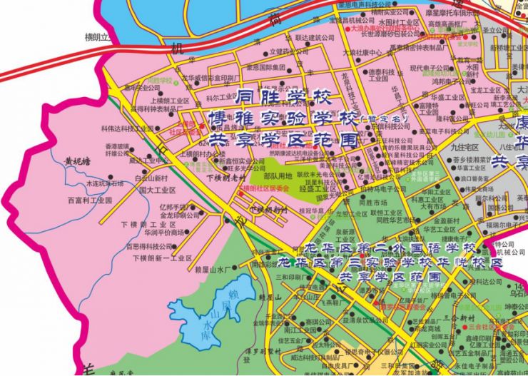 深圳龙华区2022年公办新校学区划定 有学校实行摇号入学