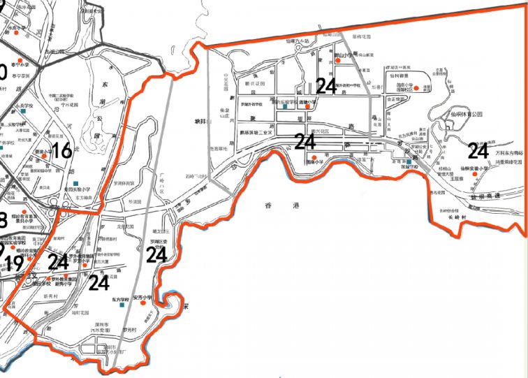 罗湖区2022-2023年新建公办学校学区划分公告