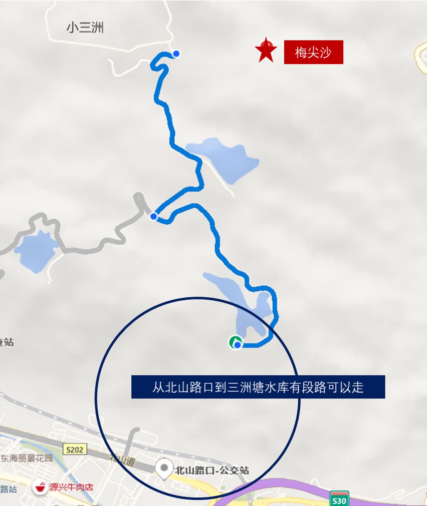 深圳梅沙尖登山路线汇总入口在哪走哪最快怎么去