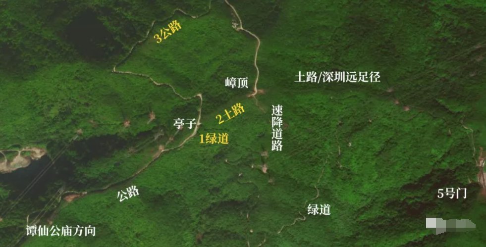 深圳梅沙尖登山路线汇总入口在哪走哪最快怎么去