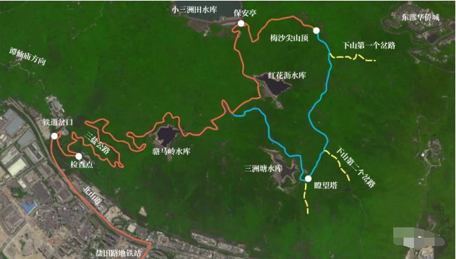 盐田检查站到梅沙尖有多远入口在哪路线怎么去