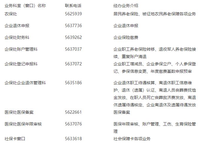 泰安宁阳县社会保险业务经办咨询电话