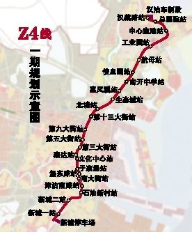 天津地铁z4线一期站点图片