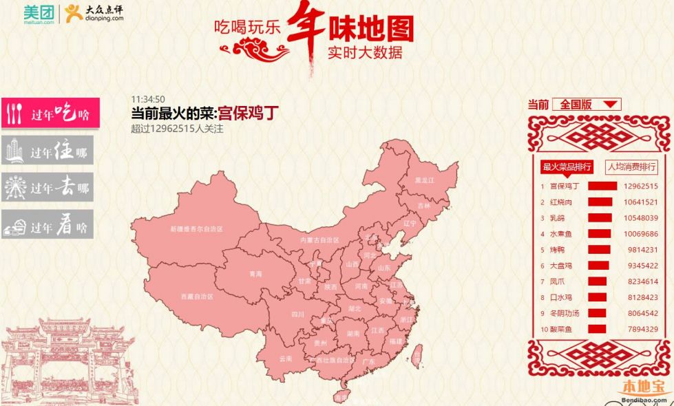2016中国年味地图入口汇总(附网址)