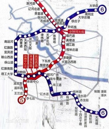 天津地铁6号线二期工程进度