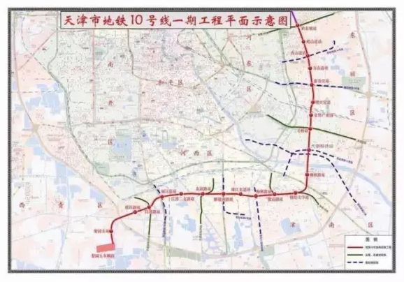 天津地铁11号线最新线路图_目前最全面的天津地铁111 ...