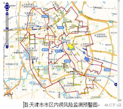 天津气象台发布城市内涝气象风险预警公布市内