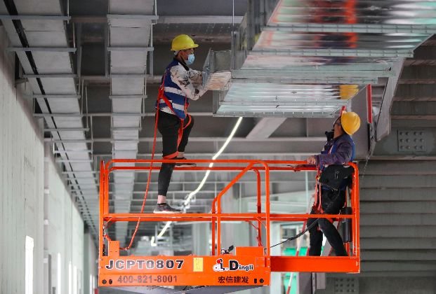天津滨海新区泰达实验学校西校区建设进度