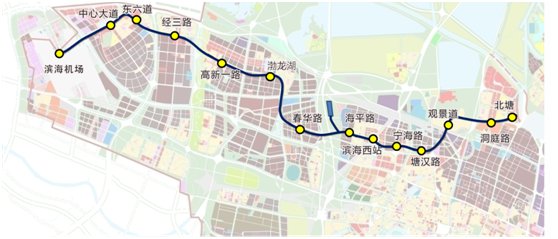  天津滨海地铁规划Z2线建设进展（最新消息）